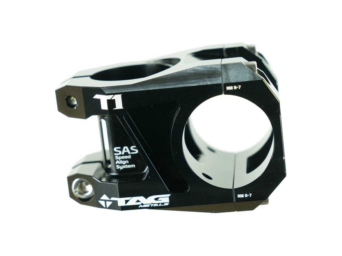 Tronco T1 T6 Clamp 35 Mm Prateado 45 Mmtag Metals
