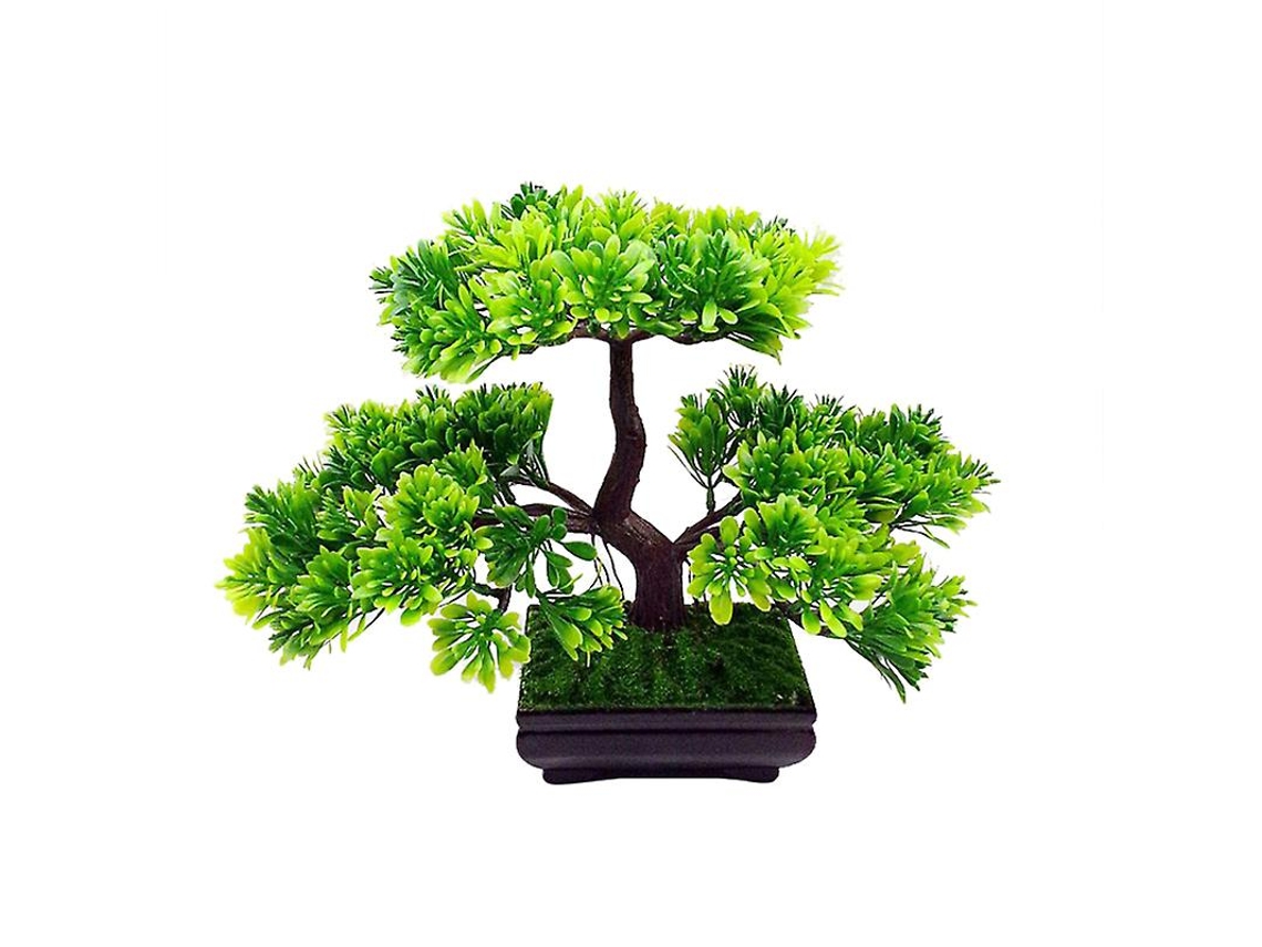1 Unidade de Árvore Bonsai Artificial para Mesa ALLINLESS