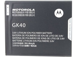 Bateria Motorola GK40 Moto E3 G4 Play Moto G5 Lítio Ionen Polymer 2800mAh SNN5976A