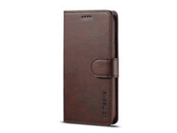 Lc.imeeke Capa De Celular Com Suporte Tipo Carteira E Couro Para Iphone 12 Pro Max De 6,7 Polegadas