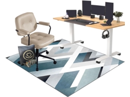 Tapete Protetor Cadeira Gamer Antiderrapante 80 X 140 Cm Piso Chão Cadeiras Escritório, Pisos