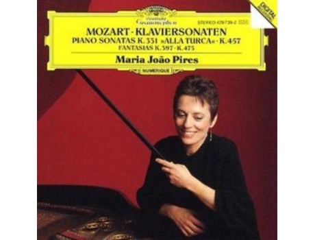 CD Maria João Pires - Paini Sonatas nº 11,14 & Fantasias K.475 e K.397