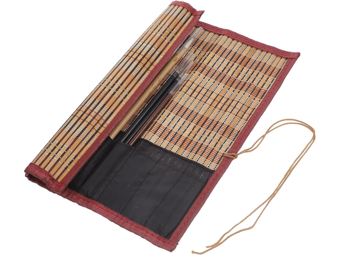 Conjunto de 10 Pincéis de Caligrafia Chinesa com Cerdas Naturais, para Desenho Artístico CHABERLU