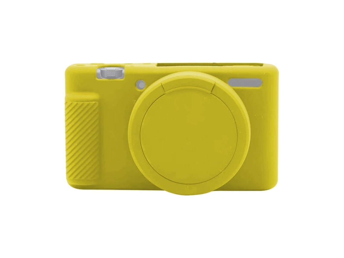 Caso Protetor de Silicone Macio para Sony Zv 1 Amarelo XIAOMOYU