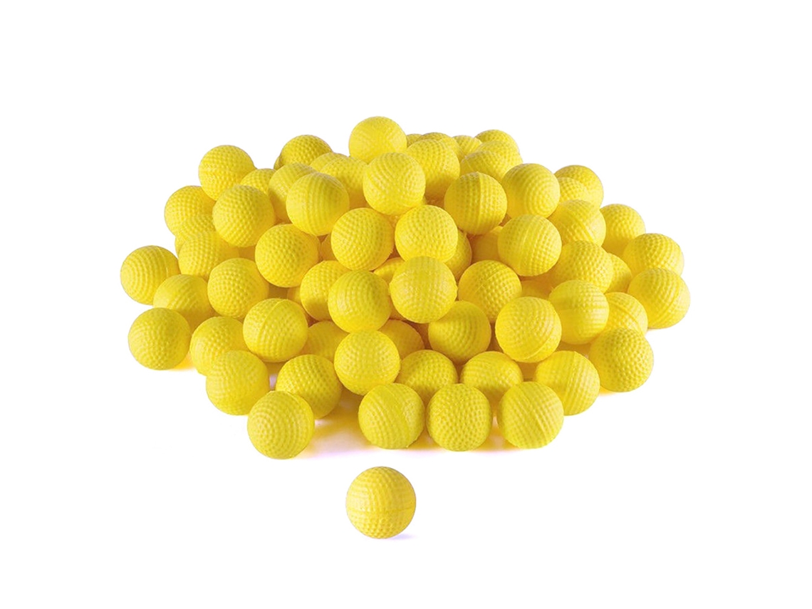 Ats 50 Peças de Bolas de Espuma Redondas de Substituição para Brinquedos Infantis para Meninos e Meninas