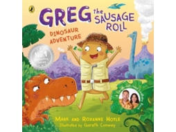 Livro Greg the Sausage Roll Dinosaur Adventure de Mark Hoyle (Inglês)