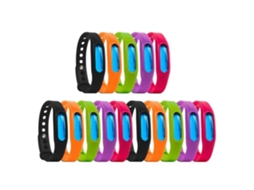 Pulseira repelente de mosquitos simples, pulseira repelente de insetos, óleo essencial de planta, botão de pressão, peça de reposição, ferramenta manu