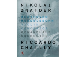 DVD-Video Album Chailly/Gewandhausorch.Leipzig/Znaider,Nikolaj - Konzerte Für Violine Und Orchester (1CD)