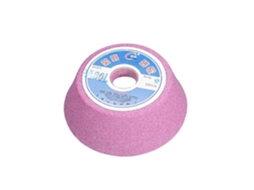 Disco De Corte 10cm 4 Polegadas Para Esmerilhamento Superfícies Cerâmica, Grãos 60e 80, Óxido De Alumínio, Branco E Rosa