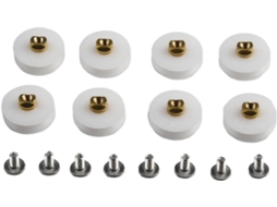 Conjunto De 8 Roldanas Para Porta Chuveiro, 22,5 Mm, Portas Vidro 3 A