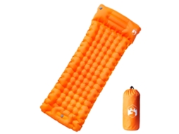 Self Inflating Camping Mattress, Self Inflating Camping Mattresses Vidaxl Laranja Náilon (n/a)
