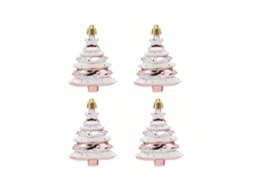 Decoração De Árvore De Natal, Rosa Dourado Igvtrade