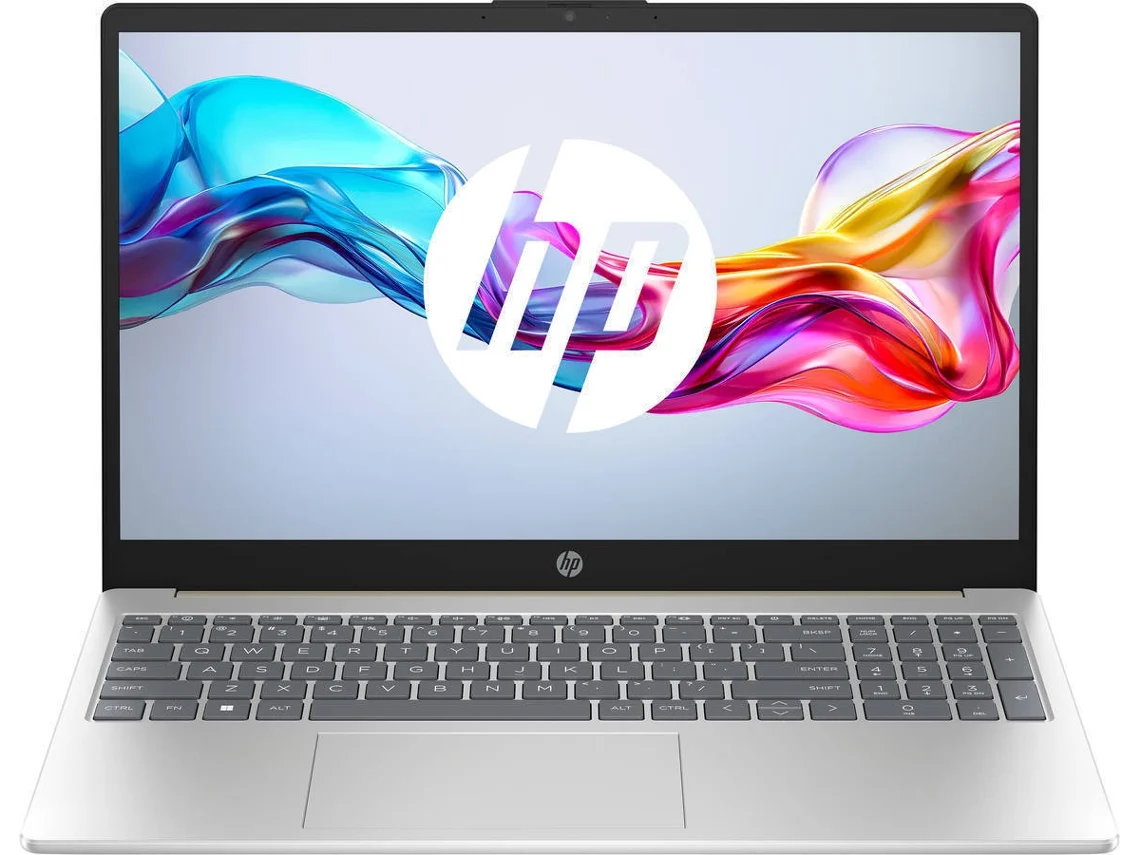 Portátil HP  15-fd0100np (15.6'' -Intel Core i7-1255U - RAM: 16 GB - 1 TB SSD - Intel Iris X Graphics)