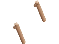 Artibetter Conjunto De 2-capas Protetoras Para Maçanetas Porta Em Formato Gato Decoração Casa Evita Arranhões E Colisões