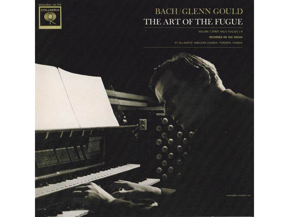 CD Bach, Glenn Gould The Art Of The Fugue, Vol. 1 (First Half) Fugues