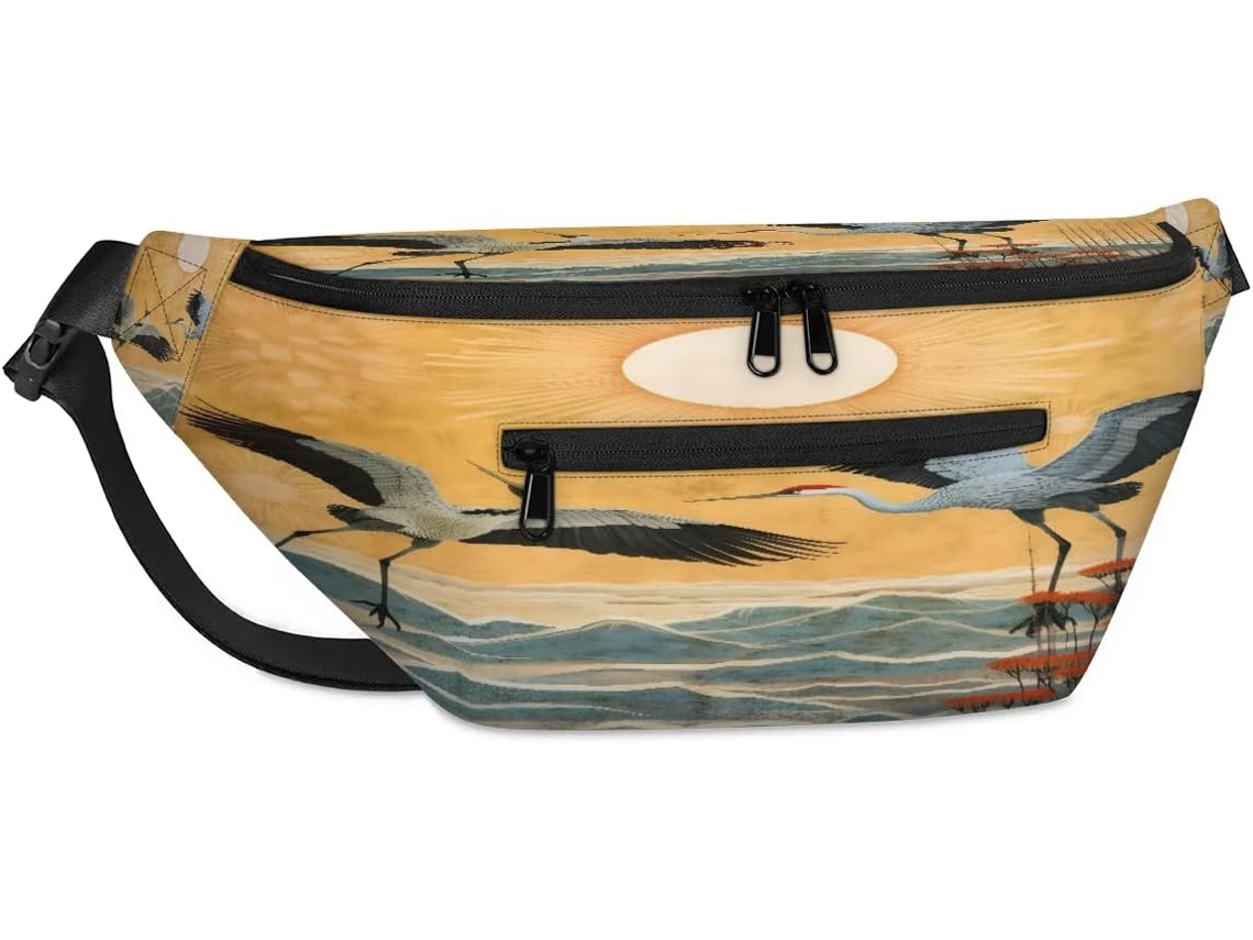 Bolsa de Ombro Unissex Tropicallife Grande Capacidade para Viagens 38 X 25 9 X 19 Cm