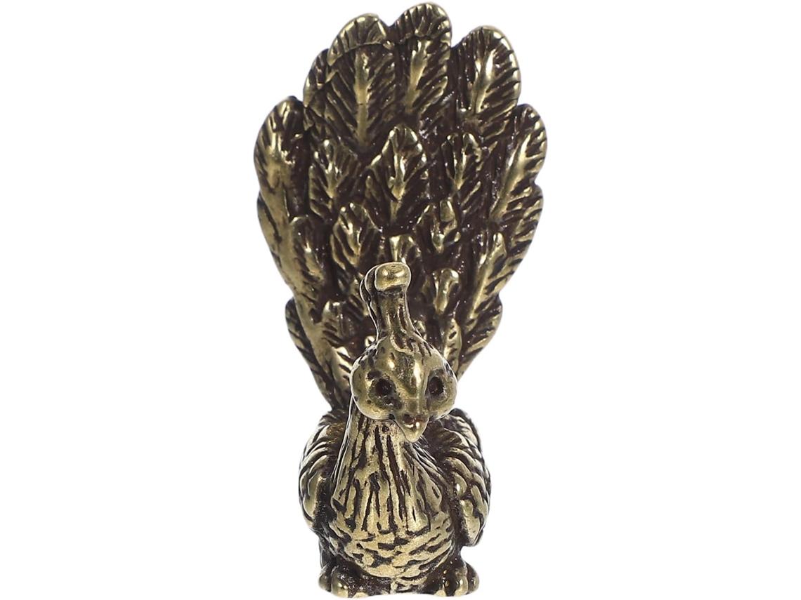 Puxador De Armário Abaodam Vintage Com Design Pavão Em Latão Dourado, Fácil De Instalar, Multifuncional Para Portas E