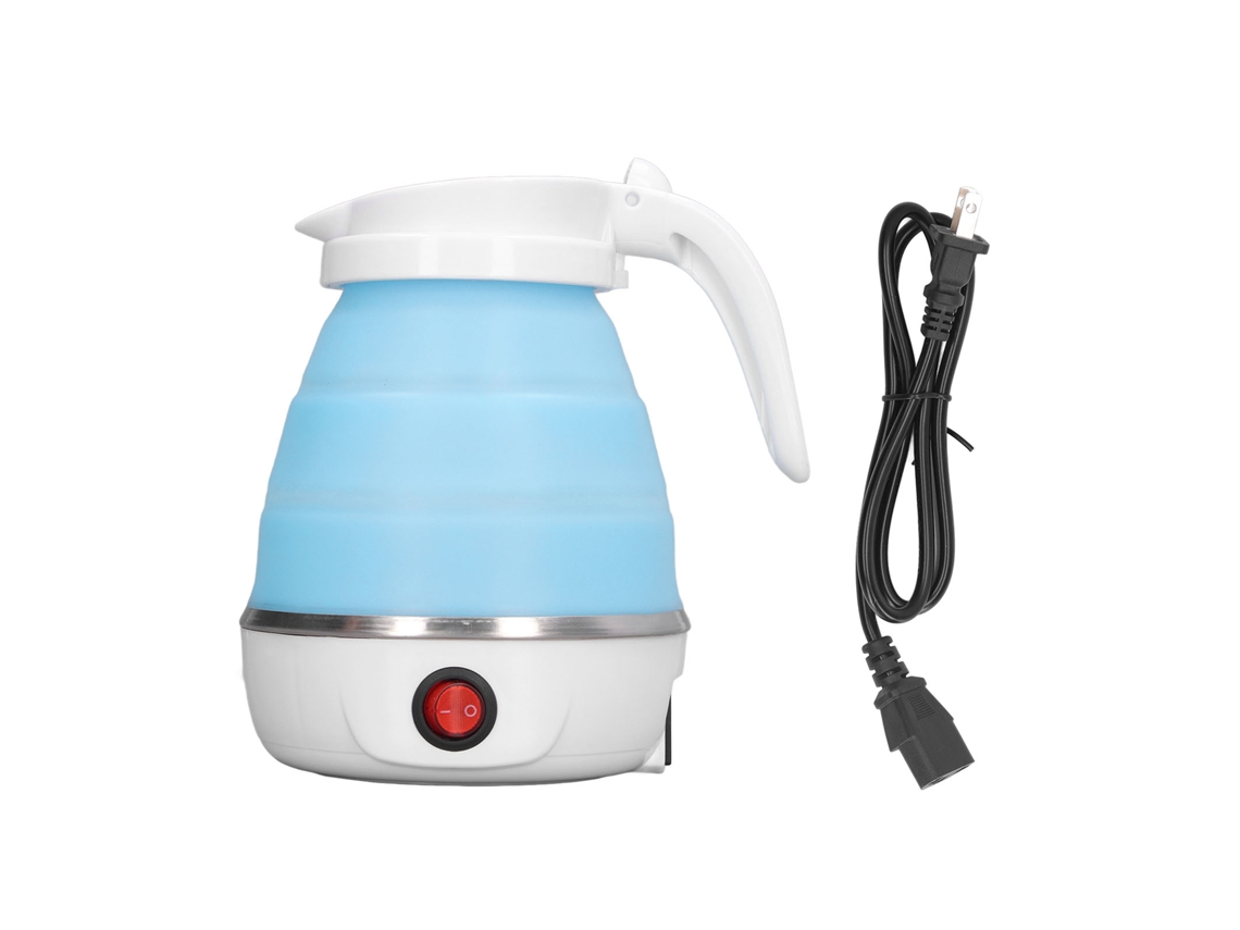 Chaleira Elétrica Foliável 0.6l 400w Portátil para Viagem Café Chá Leite Aço Inoxidável 304 | S/MARCA