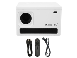 Projetor LAXISCREED Android 9.0 Hifi Wifi 720p Plug Us
