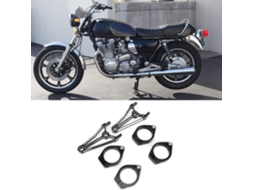 Suporte para Phare Moto em Alumínio Sólido, 41mm, em Pilotes, Preto, 6 Peças SFUSHOS