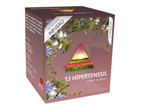 Infusão Nº13 Hipertenssil Saquetas RAÍZES DA NATUREZA