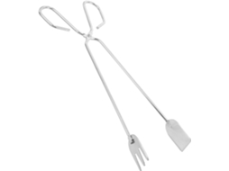 Pinça Para Lareira Toyandona, Pinça Resistente Para Uso Externo Em Churrasqueiras E Fogueiras, Forjada Para Carvão E
