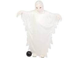 Fato de Menino DISFRAZZES Fantasma Branco (Tam: 5 a 6 anos)