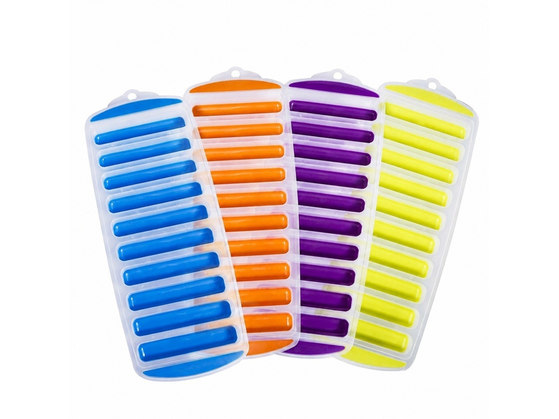 Tabuleiros De Gelo Em Palito, Silicone, Fácil Remoção, Para Garrafas E Desporto