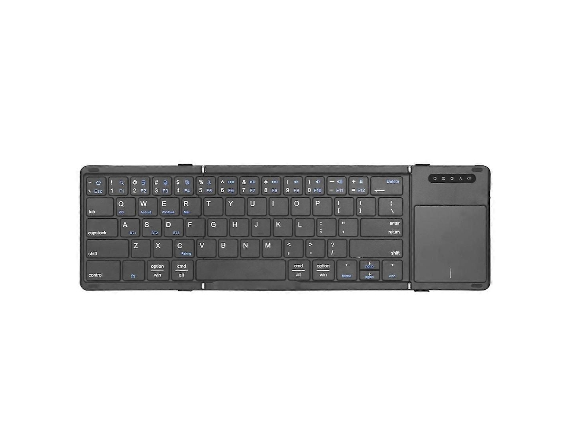 Teclado Bluetooth Dobrável TAISHENGDA, multilíngue, compatível com tablets e PCs