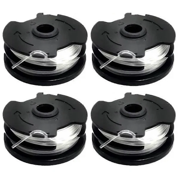 Compatível com Parkside Kit com 4 Carretéis de Fio para Aparador de Grama AQUAFORGE