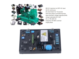 Yuru regulador Automático de Tensão Avr Sx460 95 132v/190 264v Ca para Motor Sem Escova 8kw