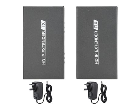 Extensor De Interface Multimídia Hd Transmissor Receptor Para Transmissão De Sinal 110 240v Vvjijilly