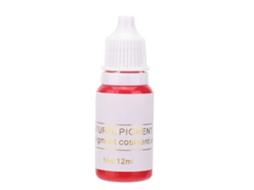Tinta Profissional Para Tatuagem De Olhos E Lábios Pigmento De Microblading Duradouro 12ml07 Vermelho