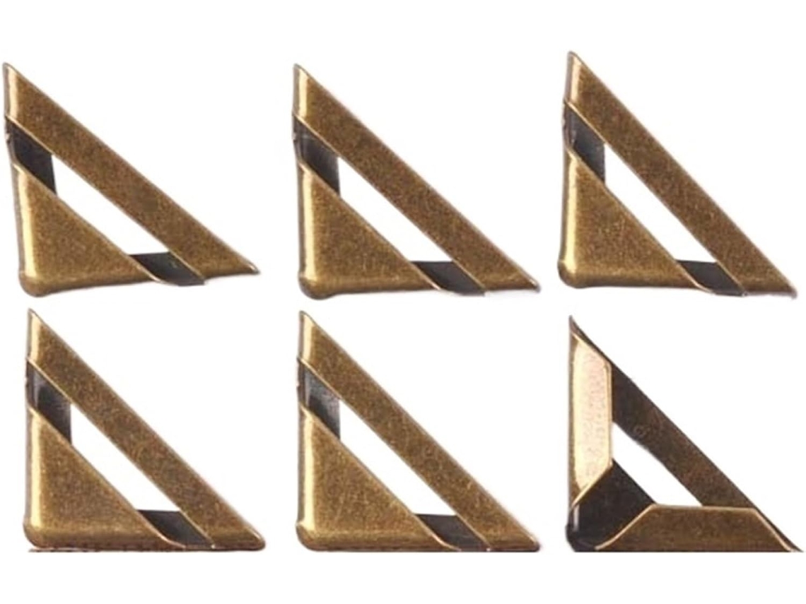 Protetores De Ângulo De Livre Em Metal 16x16mm 0 - 1 - 9cm Paquet 50 Multicolore(bronze) - Proteja