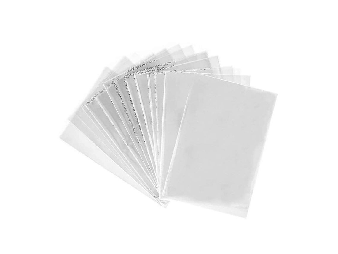 Bolsas De Celofán, 500 Peças Delgadas Transparentes Para Embalar Biscoitos Doces Sabonete 4x6 Polegadas