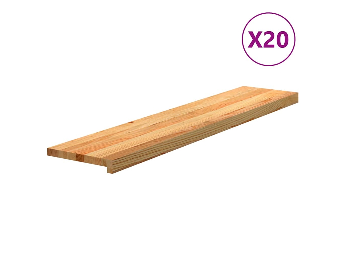 Stair Tread, Stair Treads Vidaxl Marrom Madeira De Carvalho (120 X 30 X 2 Cm)