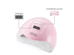 Lâmpada De Nail Art Rosa X5plus, Padrão Europeu Ly Ebike