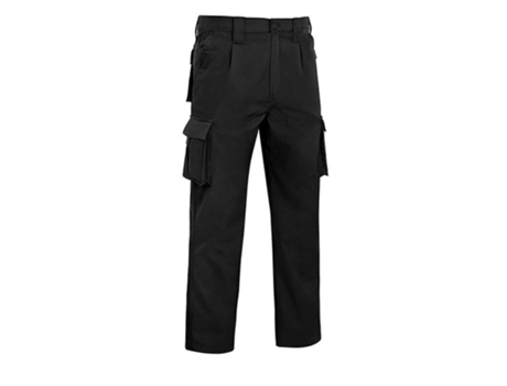 Pantalon tergal negro elite talla xl-48