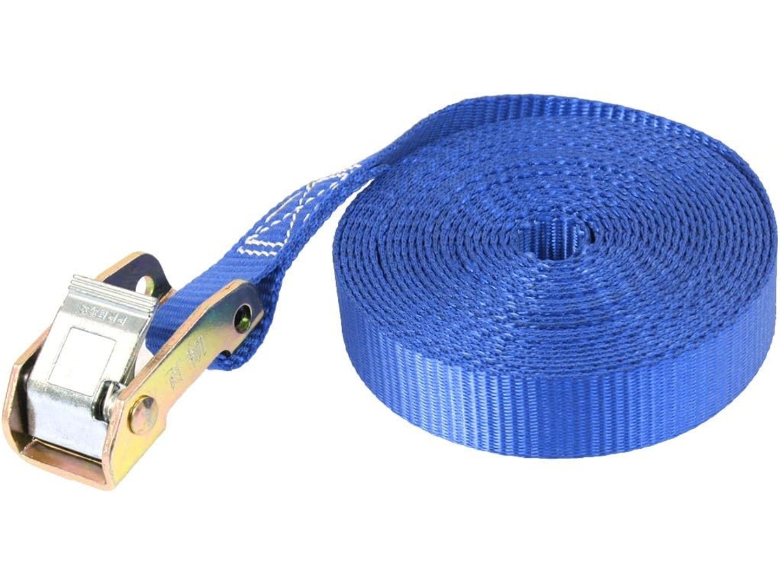 Cinta De Bagagem Viagem Obrigatória Aexit Com Fivela Metal, 5m, Azul U 842o350