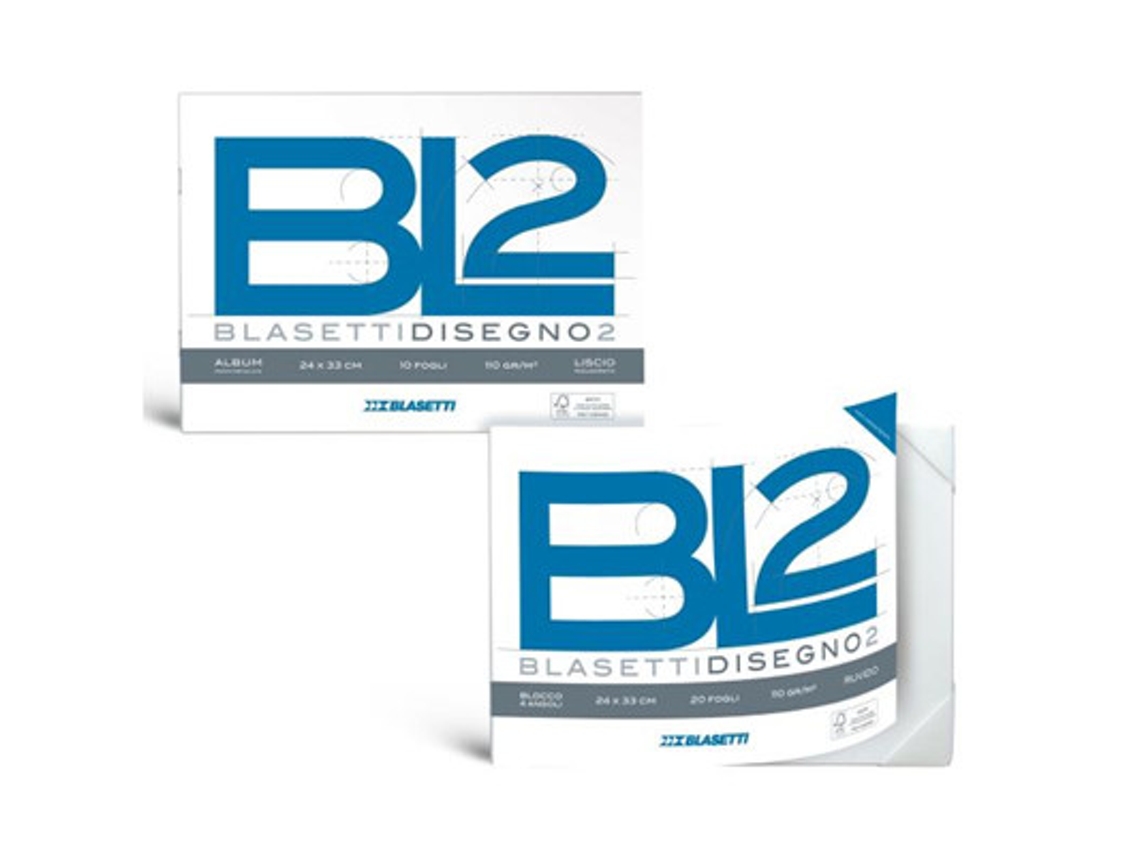 BLASETTI Bl2 Alise Papel de desenho 20 folhas