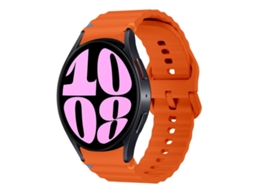 Bracelete Silicone com Padrão de Onda para Samsung Galaxy Watch 6 XIAOMOYU (40mm/44mm)