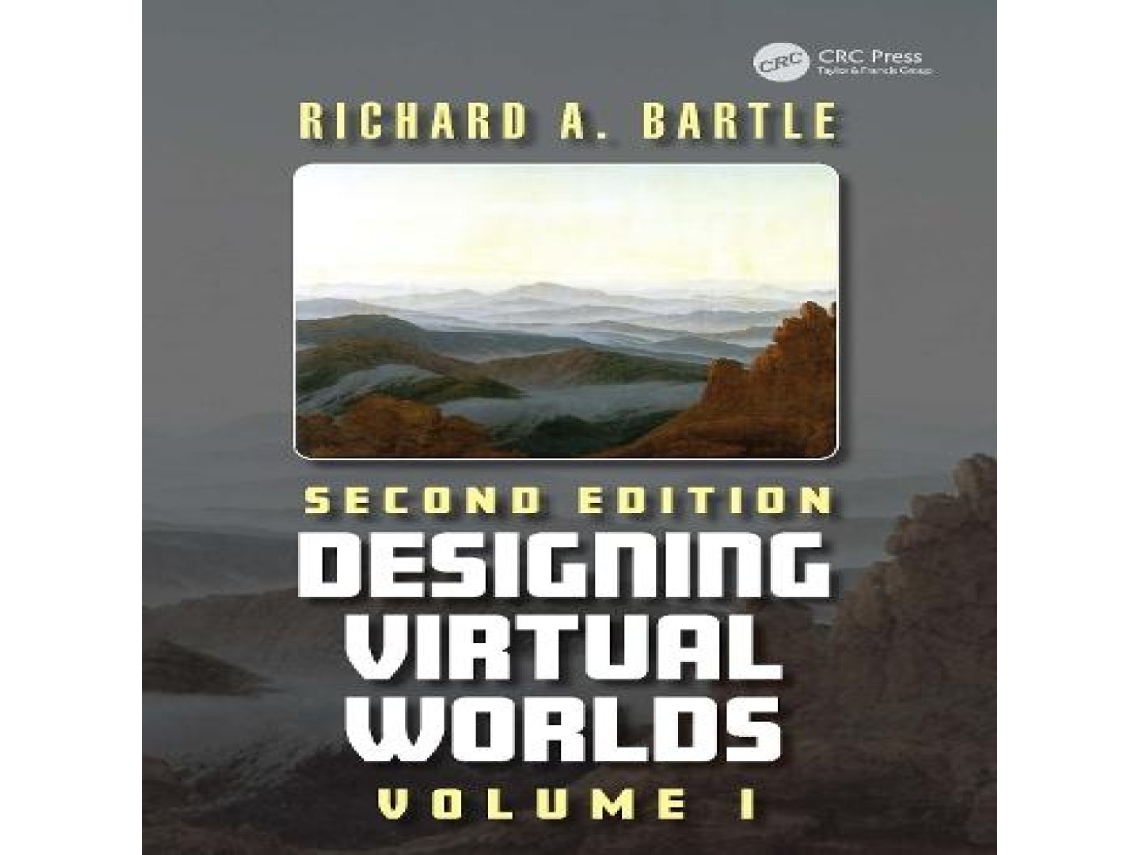 Livro Designing Virtual Worlds Volume I de Richard A Bartle (Inglês)