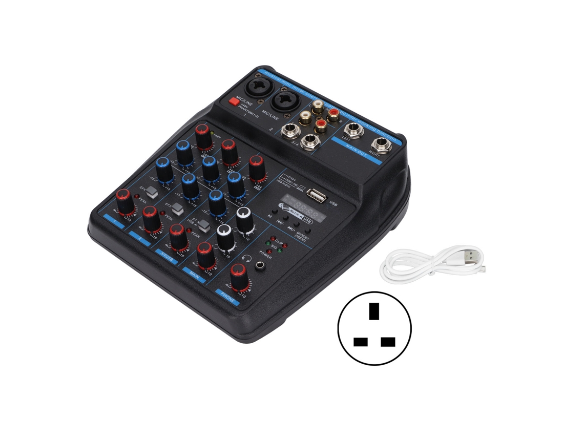 Console de Mixagem Bluetooth EOOCOO