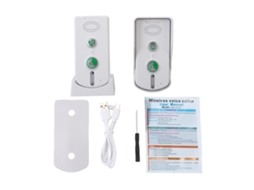 Interfone sem fio Campainha (Kit de comunicação duplex para dois com voz ao vivo)