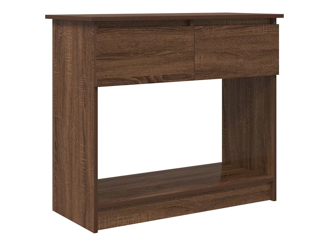Console Table, Console Tables Vidaxl Marrom Madeira Processada (n/a)