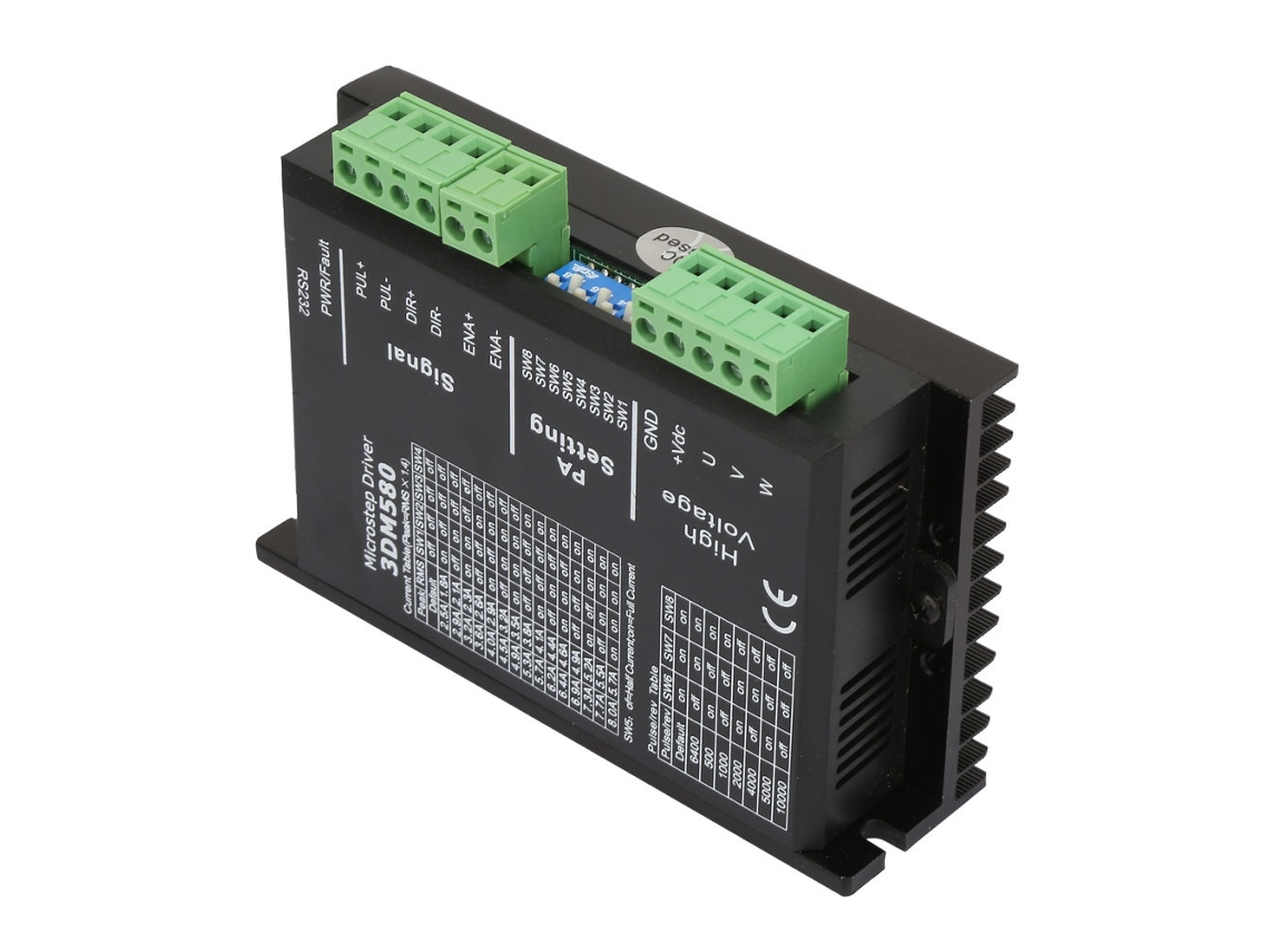 Controlador De Motor De Passo Laxiscreed Para 3 Fases, Compatível Com 18-50v Dc, Potência Máxima 400kw
