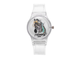 Relógio de Pulso Feminino Cute Cartoon Quartz com Pulseira de Silicone Casual 5