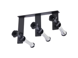Sistema De Suporte Para Fundo De Fotografia, Design De 3 Rolos, Alta Capacidade De Carga, Material Durável, Preto Oem