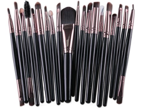 Pincel para Maquilhagem  13 Madeira (20 Peças)