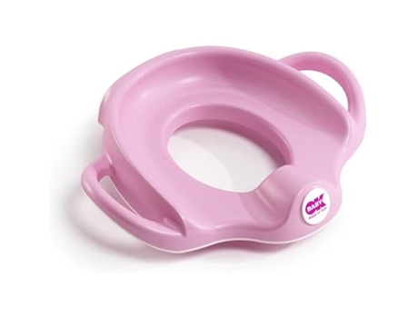 Sofá OKBABY Redutor de Assento Sanitário Infantil com Bordas Antiderrapantes Alças Largas e Elevadas para Estabilidade